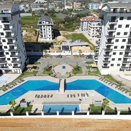 Faralya Cozy With Sea View In Quiet Payallar, Shuttle And Full Facilities Lägenhet