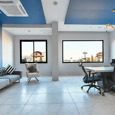 Apartament Faralya Cozy With Sea View In Quiet Payallar, Shuttle And Full Facilities